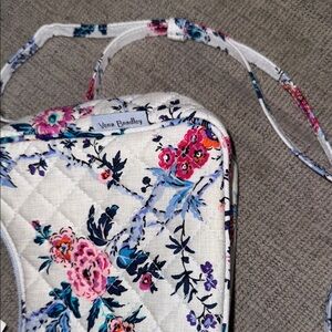 Vera Bradley Frannie Mini Crescent Crossbody with Adjustable Strap